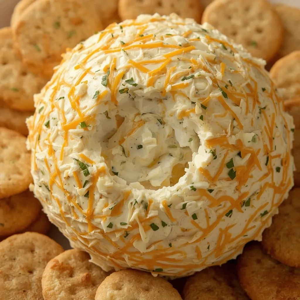 3-Ingredient No-Bake Cheese Ball