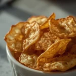 Air Fryer Apple Chips - recipe card