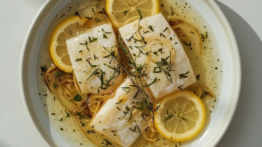 Butter Poached Fish
