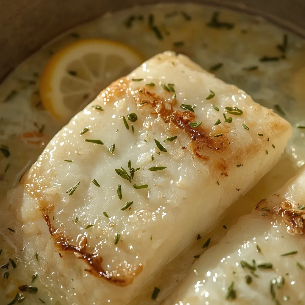 Butter Poached Fish