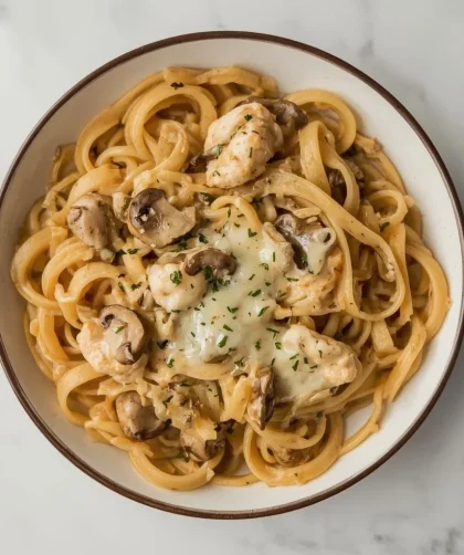 Chicken Noodle Tetrazzini