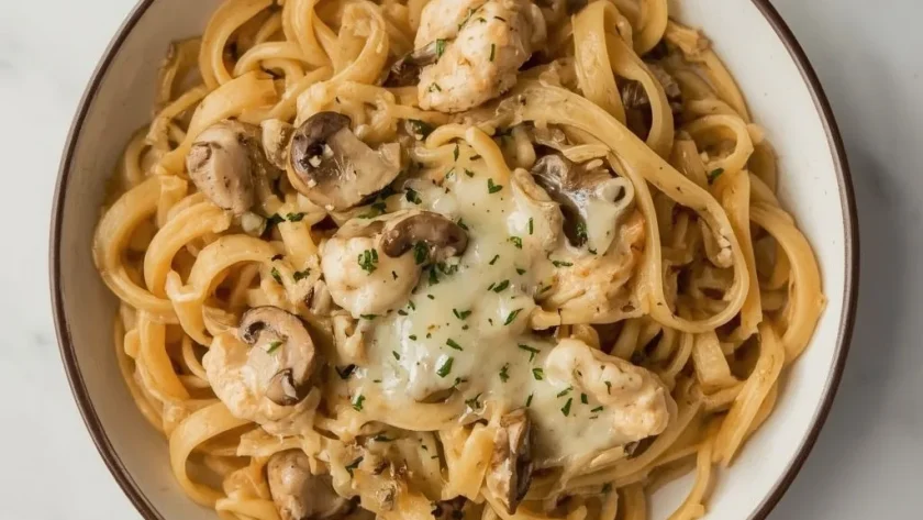 Chicken Noodle Tetrazzini