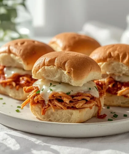 Chicken Pizza Sliders