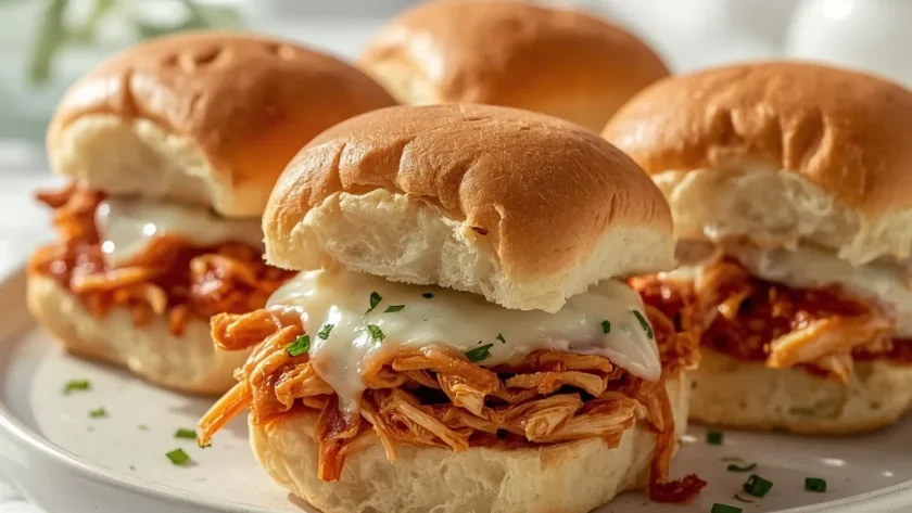 Chicken Pizza Sliders