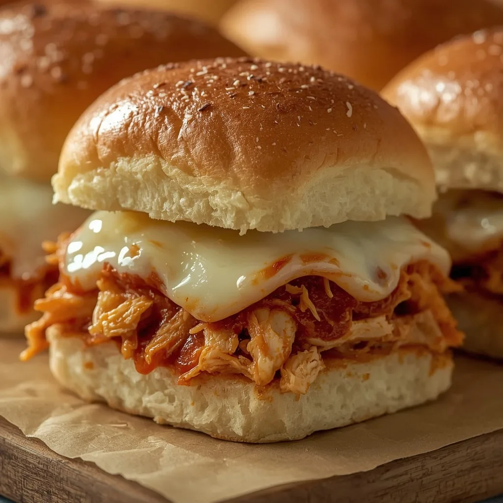 Chicken Pizza Sliders