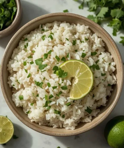 Chipotle Cilantro Lime Rice Recipe