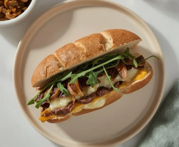 Copycat Panera Bread Steak White Cheddar Panini