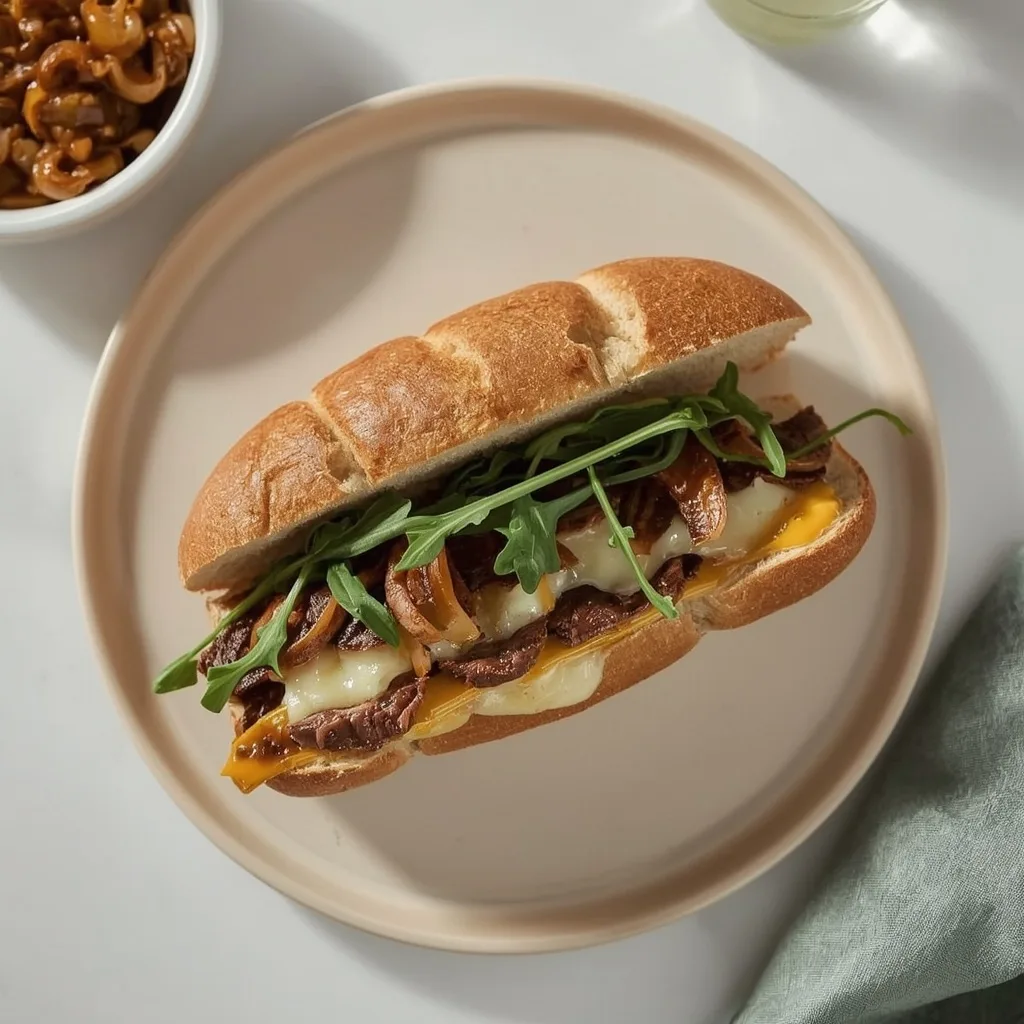 Copycat Panera Bread Steak White Cheddar Panini