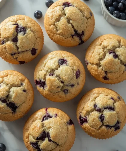 Copycat Starbucks Blueberry Muffins