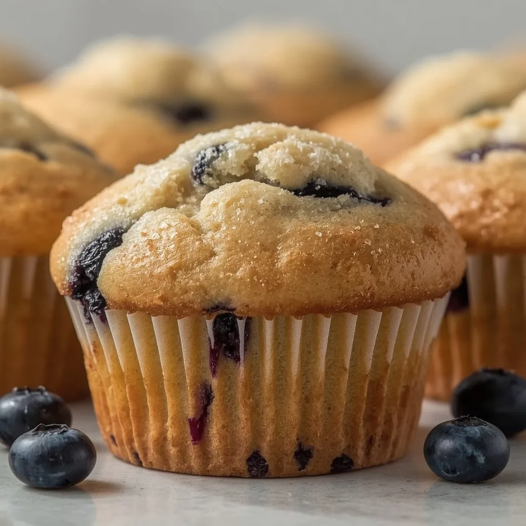 Copycat Starbucks Blueberry Muffins