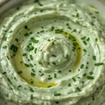 Easy Green Goddess Dip - recipe card