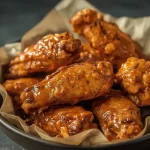 Grilled Buffalo Wings - recipe card