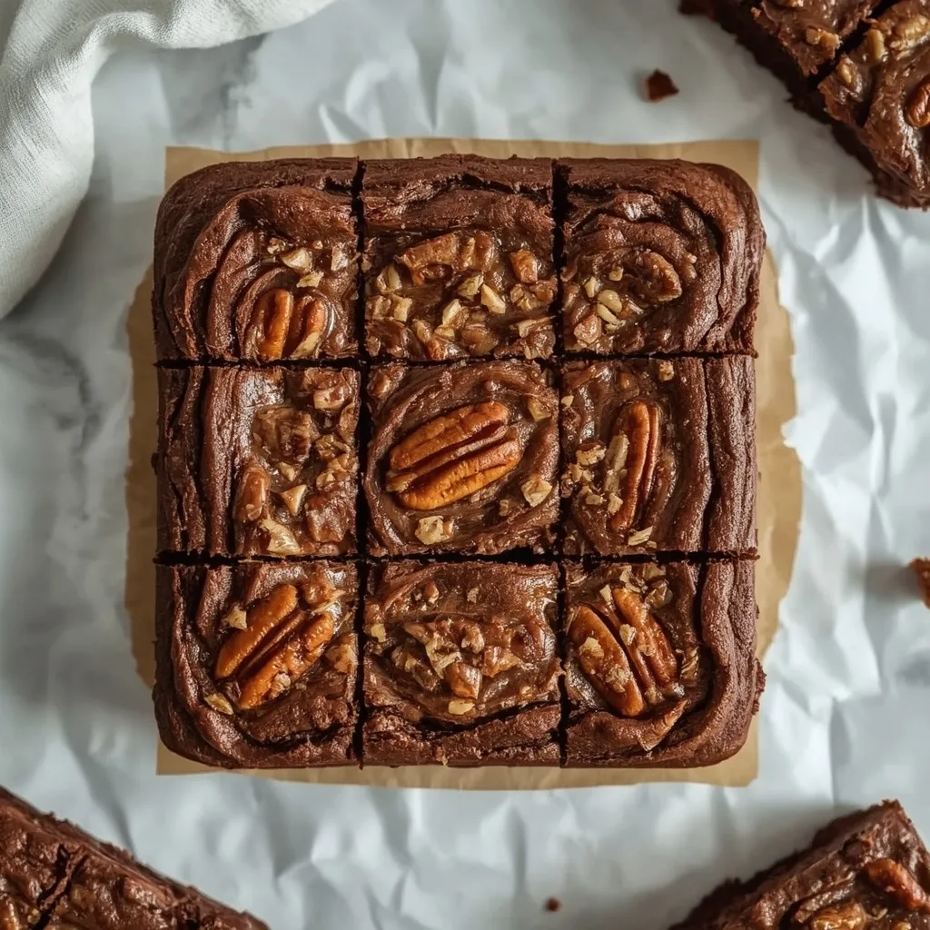 Mrs Fields Pecan Pie Brownies