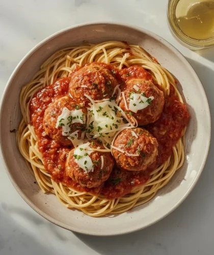 Olive Garden Meatballs Parmigiana