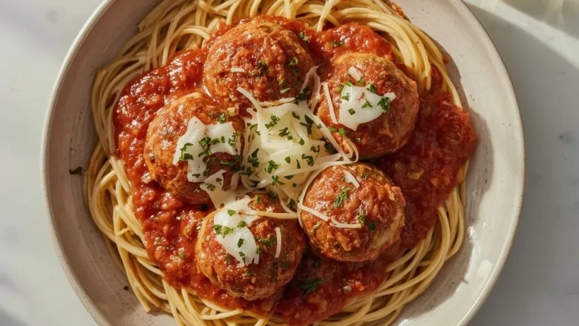 Olive Garden Meatballs Parmigiana