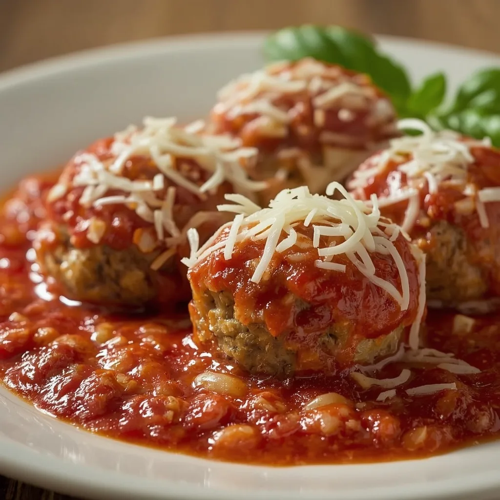 Olive Garden Meatballs Parmigiana