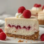 Olive Garden Raspberry Mousse Cheesecake (Copycat) - recipe card