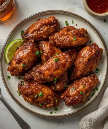Smoked Dry Rub Chicken Wings