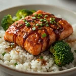 Teriyaki Madness Salmon Copycat - recipe card