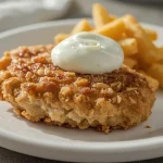 Texas Fried Chicken Steak - recipe card